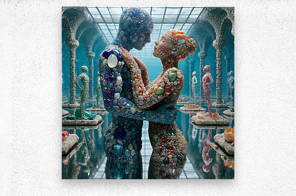 Brushed Metal Print
