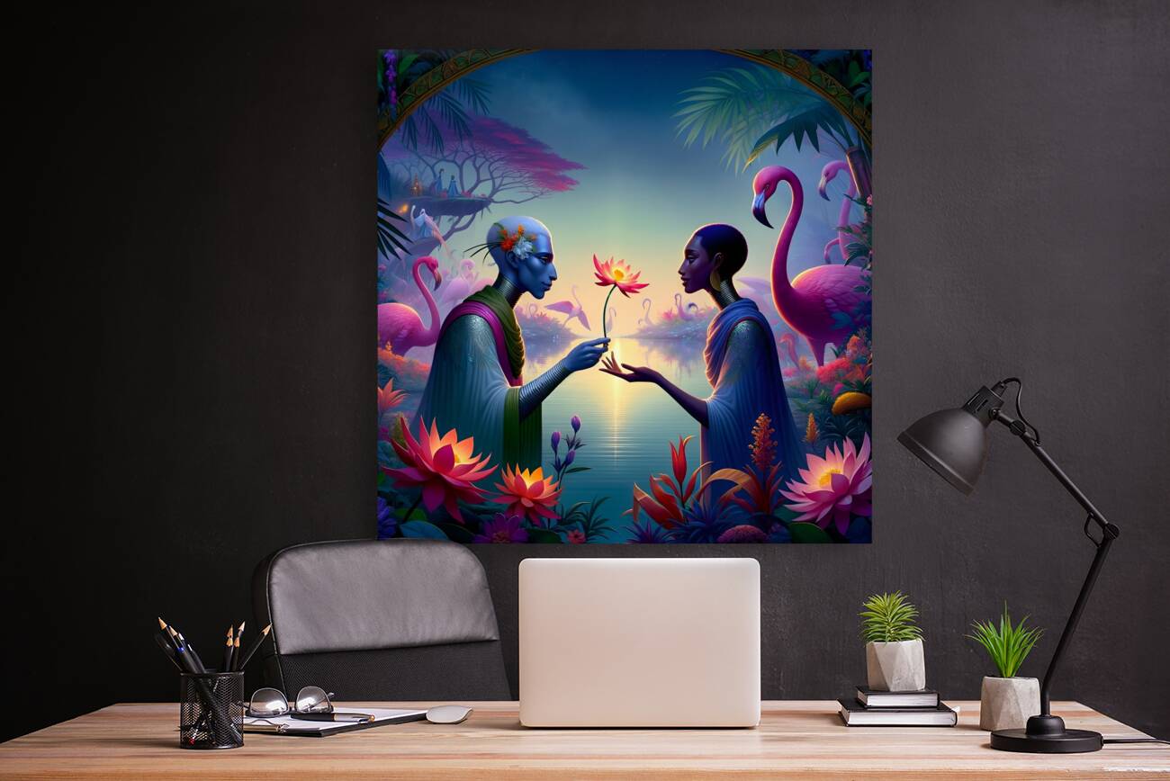 Giclée Stretched Canvas Print